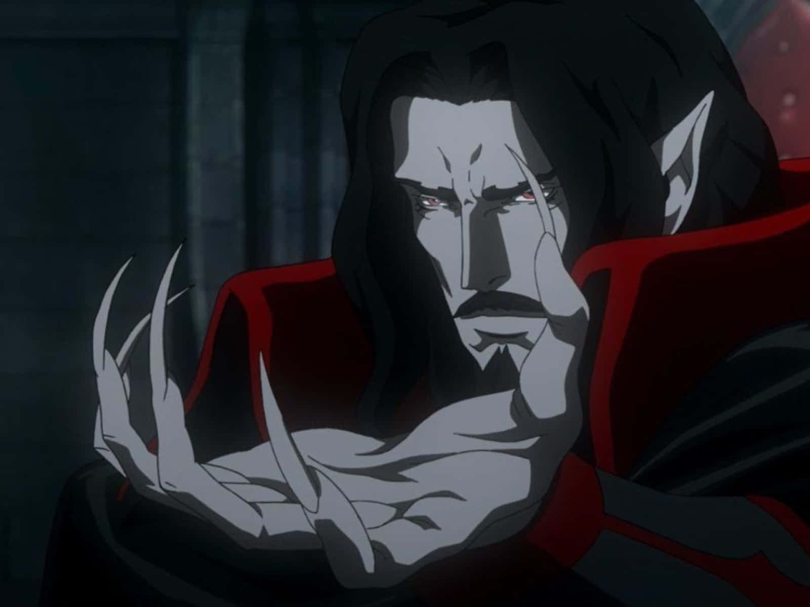 Castlevania Dracula Intense Gaze Wallpaper