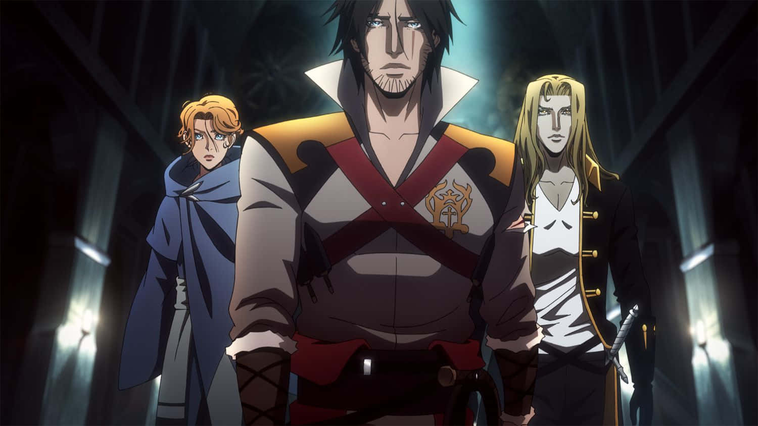 Castlevania_ Trio_ Prepared_for_ Battle Wallpaper