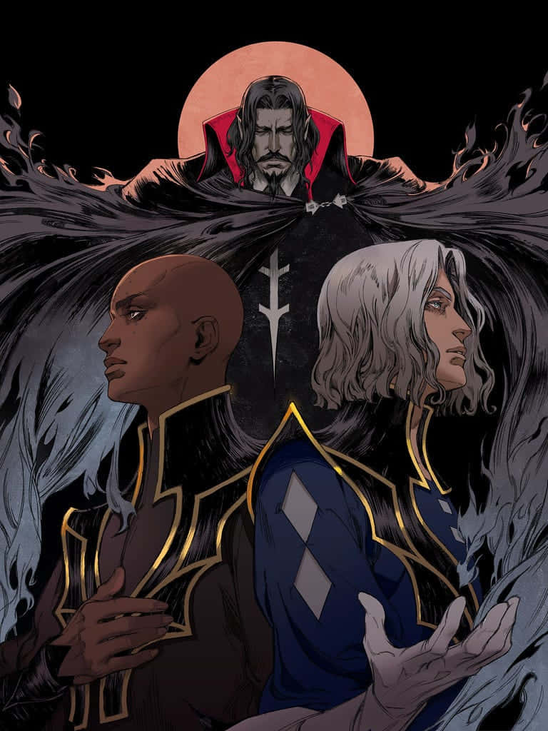 Castlevania_ Trio_ Under_ Blood_ Moon Wallpaper