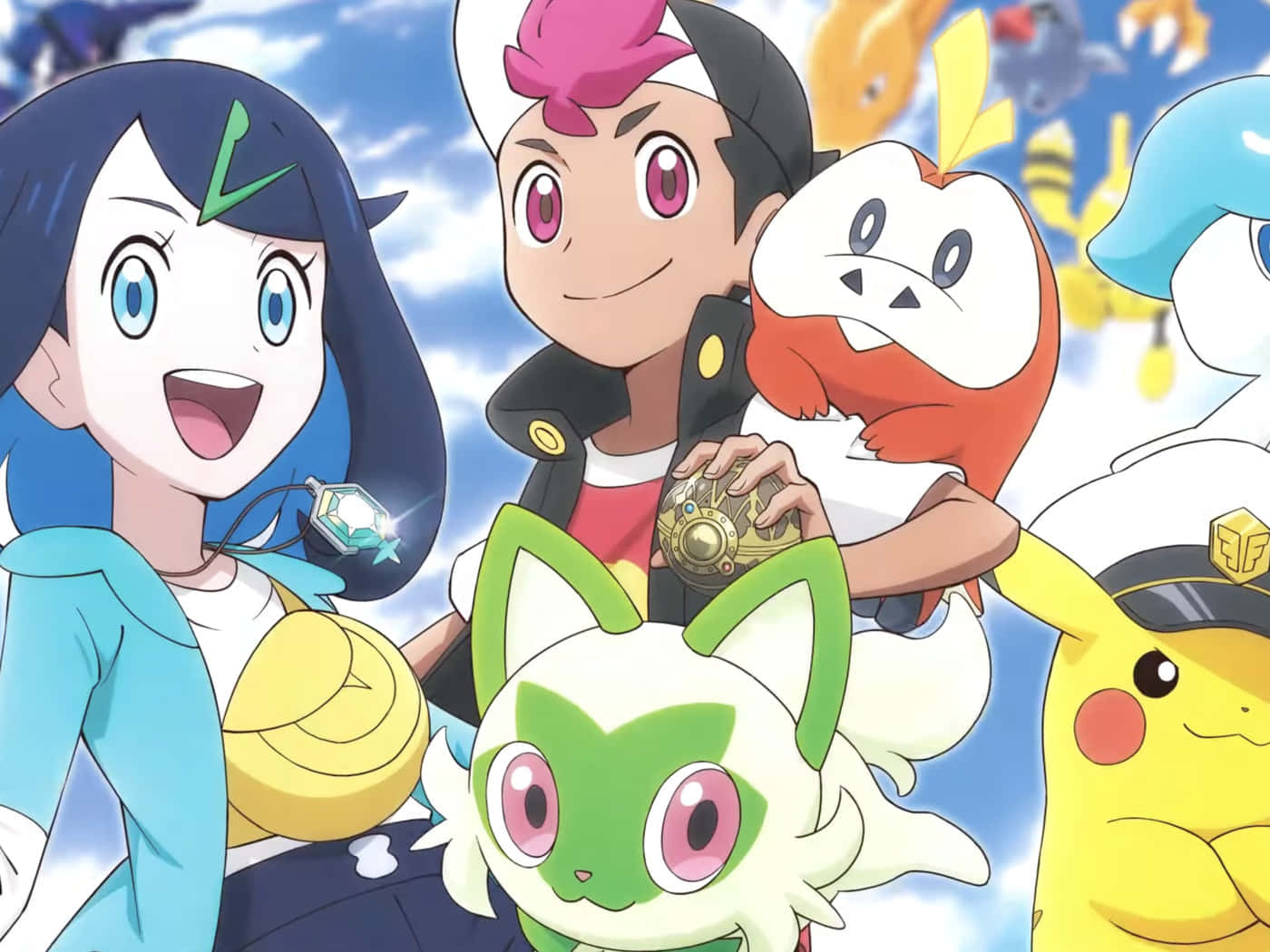 Catch All The Adventures Of The Pokemon World With The Pokemon Tv Shows! Wallpaper