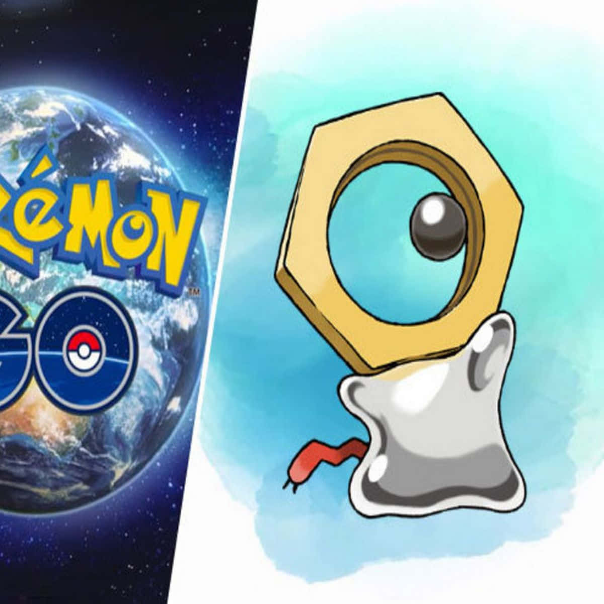 Catching Meltan In Pokémon Go Wallpaper