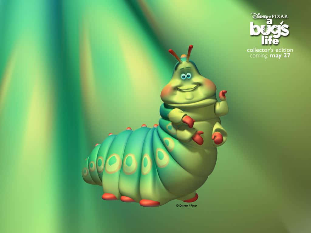 Caterpillar Official Model A Bugs Life Wallpaper