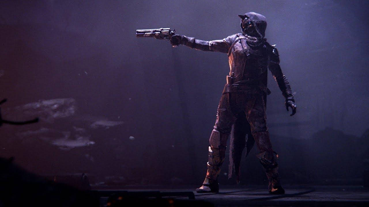 Cayde 6 Dark Gun Shoot Desktop Wallpaper