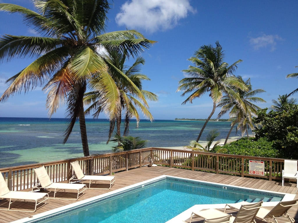 Cayman Island Private Pool Wallpaper