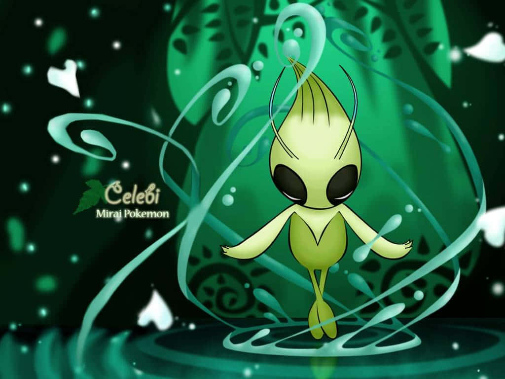 Celebi Mirai Pokemon Artwork Wallpaper