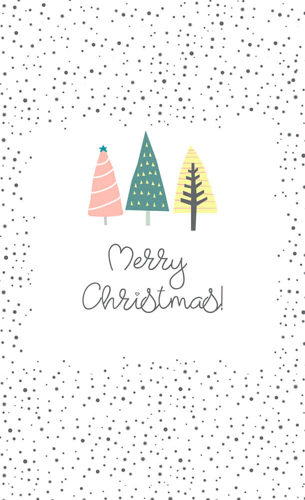 Celebrate Christmas With A Cute And Simple Vibe Wallpaper