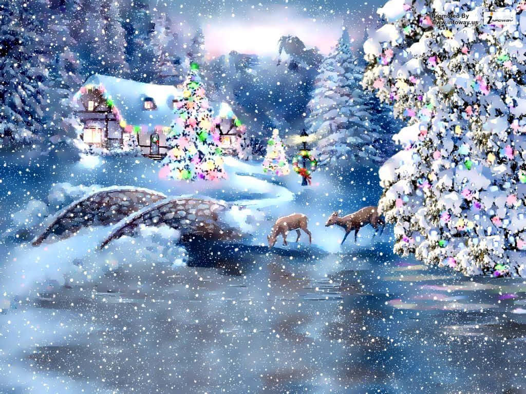 Celebrate Cowboy Christmas In Style This Year! Wallpaper