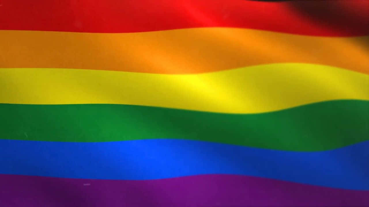 Celebrate Diversity With The Lgbt Pride Flag Wallpaper