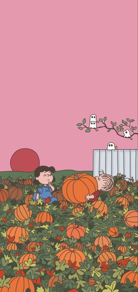 Celebrate Halloween With The Peanuts Gang! Wallpaper