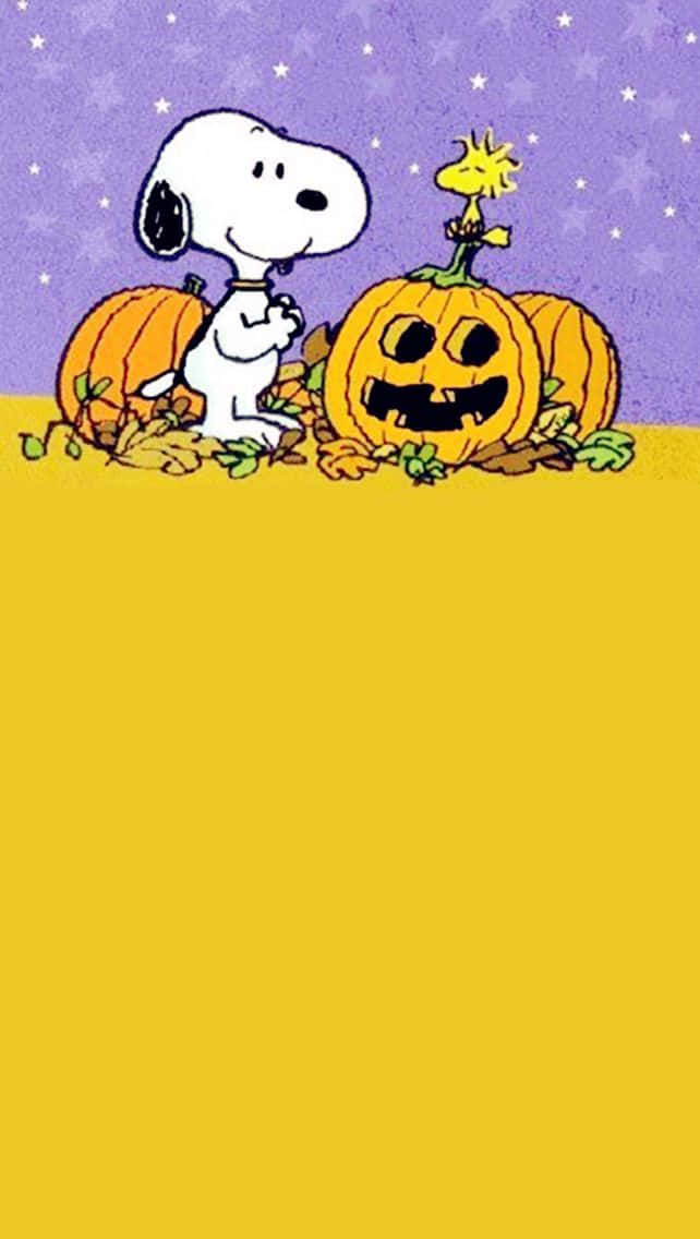 Celebrate Halloween With The Peanuts Gang! Wallpaper