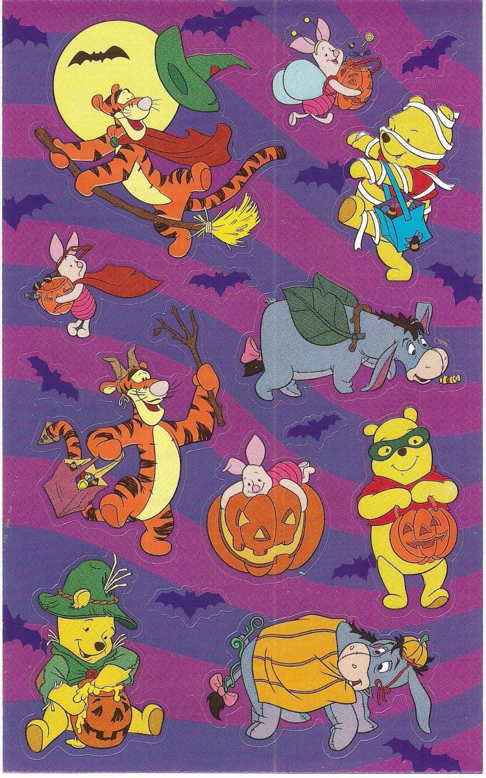 ____ Celebrate Halloween With Winnie The Pooh And His Friends! Wallpaper