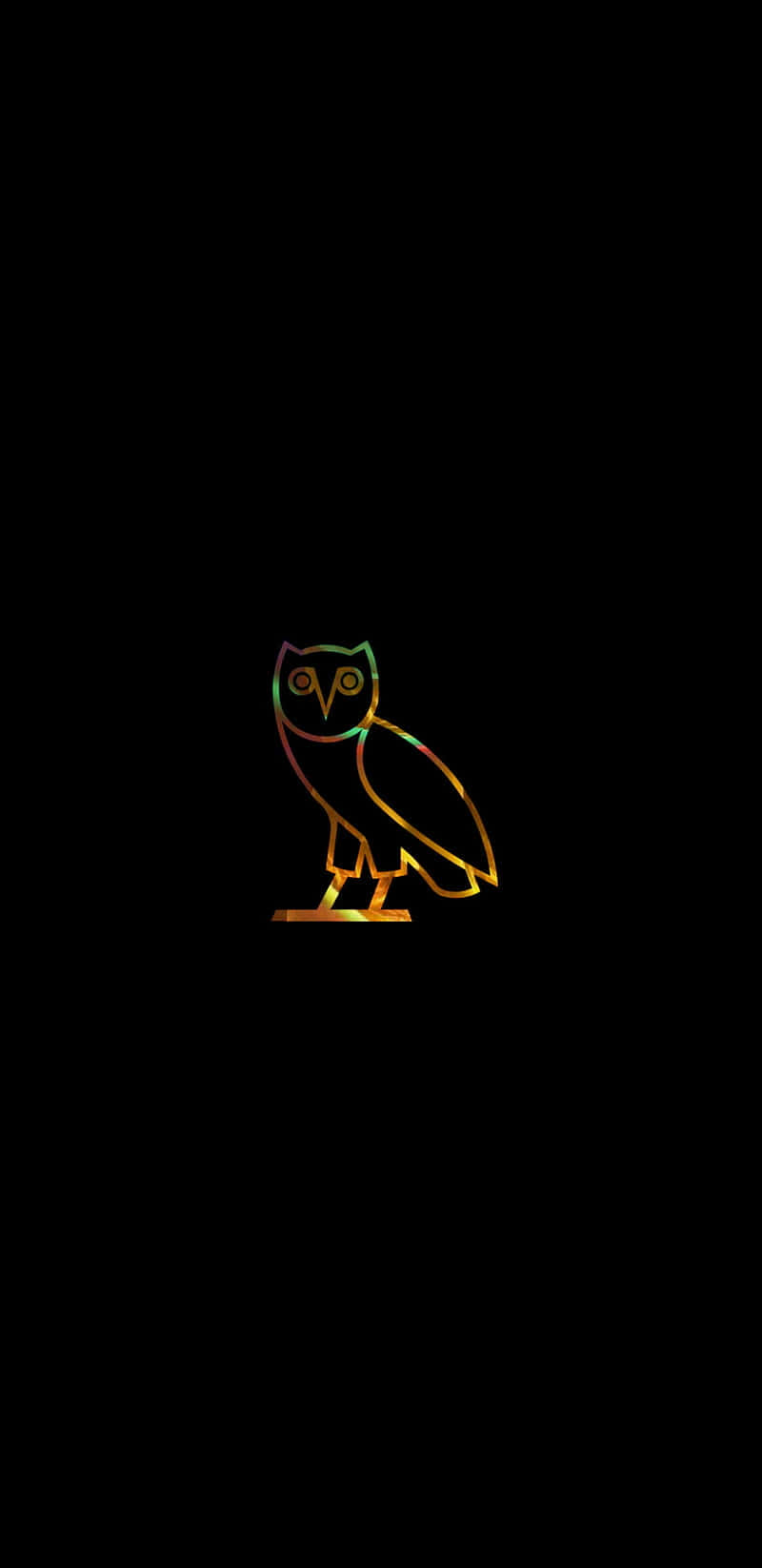 Celebrate Hip-hop Artist And Producer Drake With This Exclusive Ovo Owl Iphone Wallpaper Wallpaper