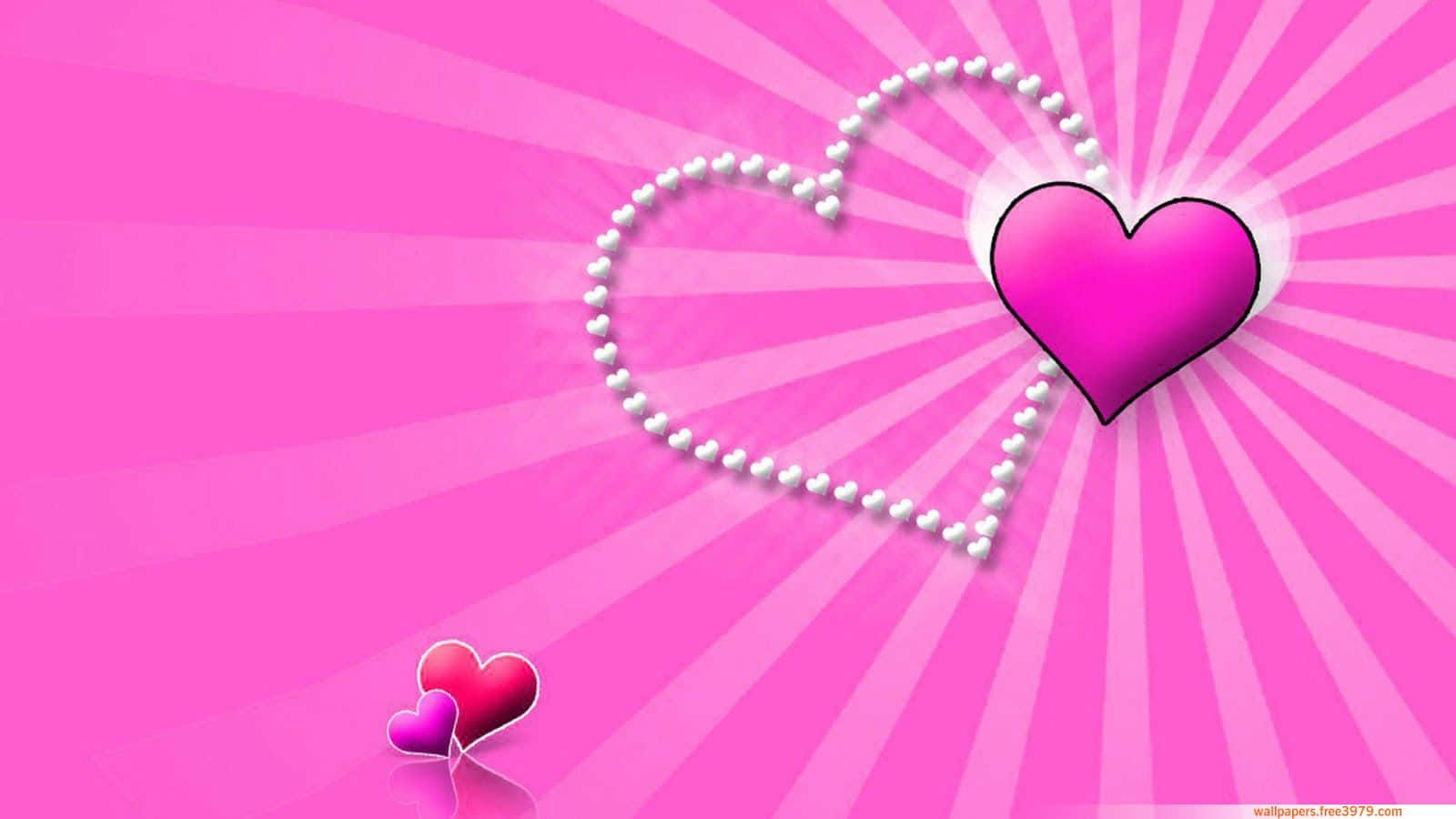 Celebrate Love With A Pink Valentine Day Full Of Magical Experiences Wallpaper