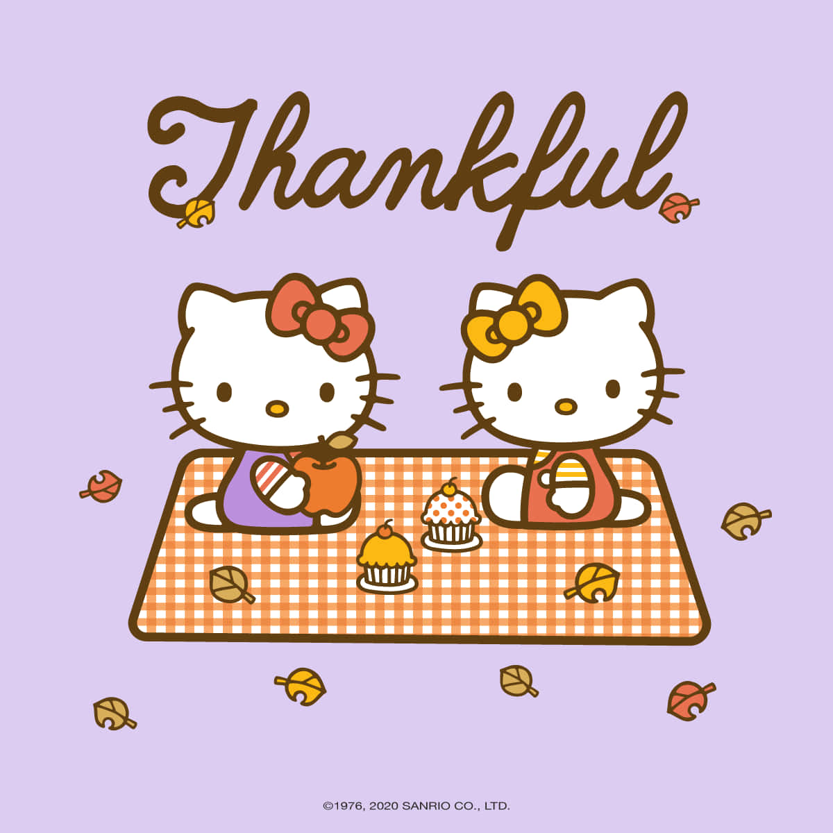 Celebrate Thanksgiving With Hello Kitty! Wallpaper