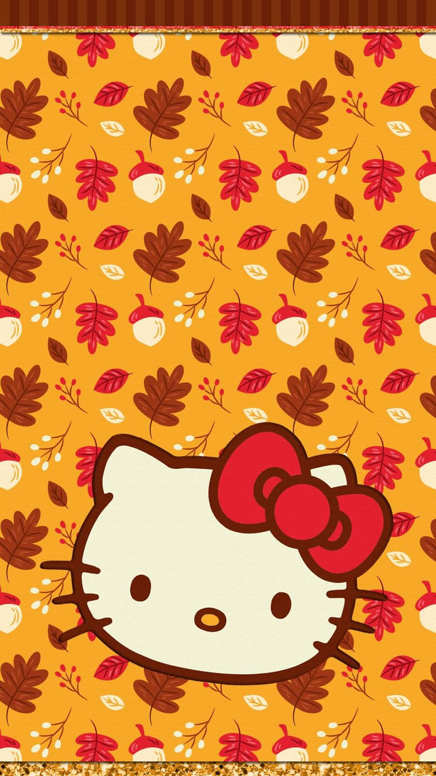 Celebrate Thanksgiving With Hello Kitty Wallpaper