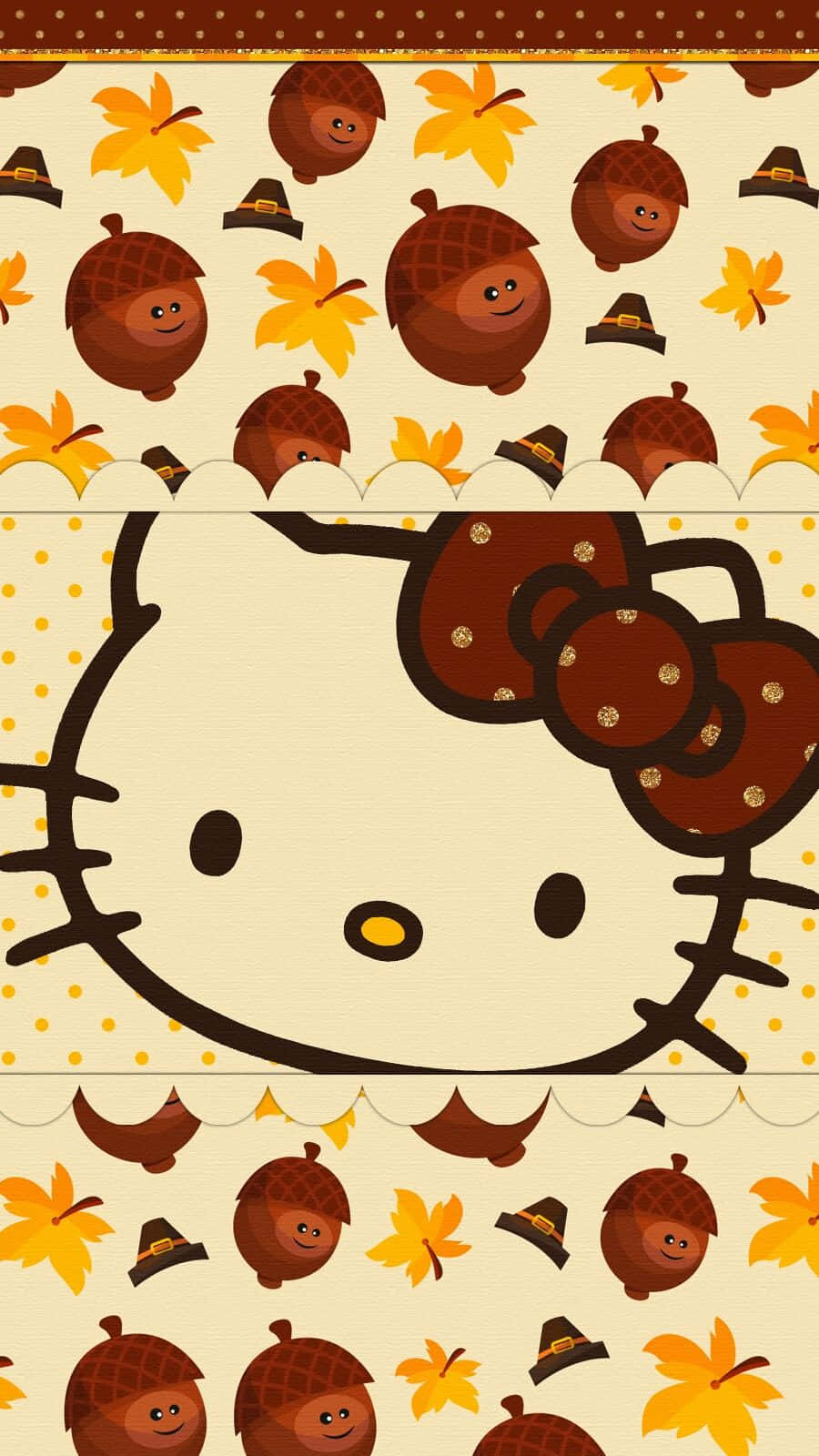 Celebrate Thanksgiving With Hello Kitty Wallpaper