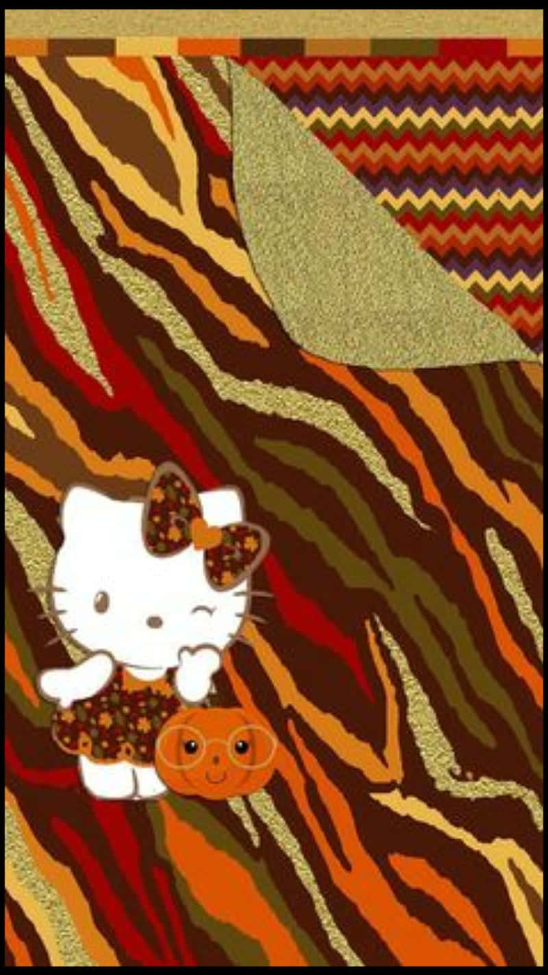 Celebrate Thanksgiving With Hello Kitty Wallpaper