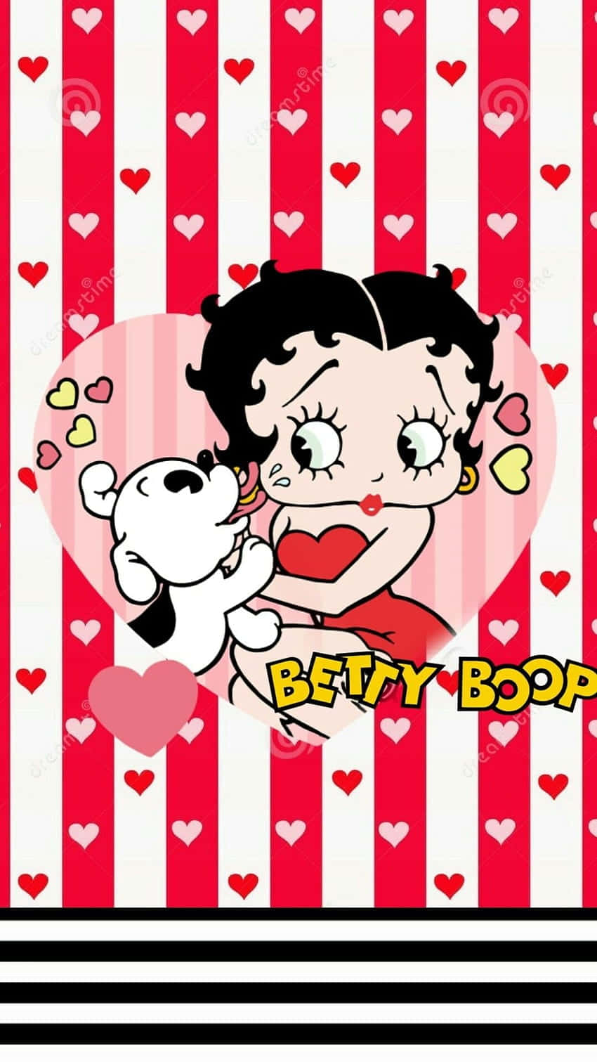 Celebrate The Holiday Season With Betty Boop! Wallpaper