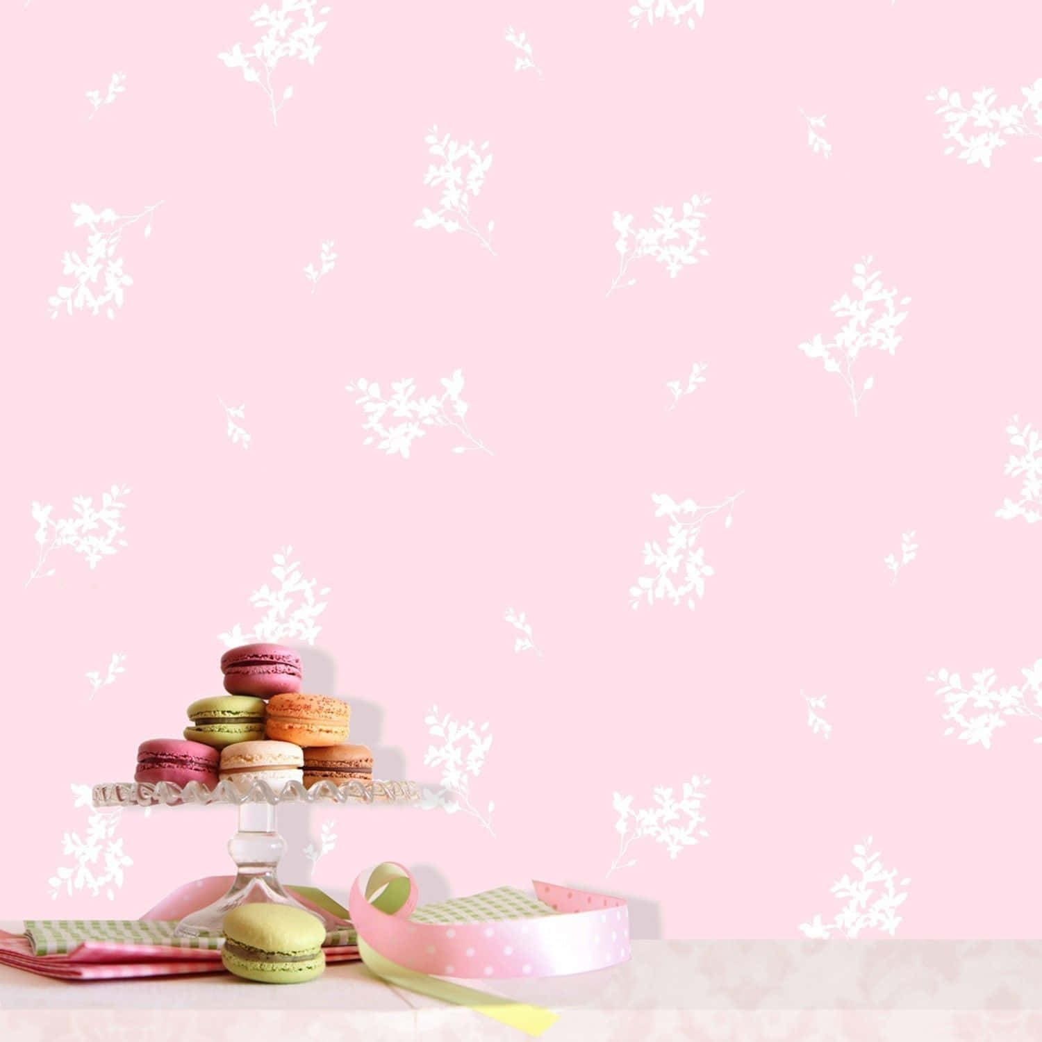 Celebrate The Holidays With A Festive Pastel Christmas Wallpaper