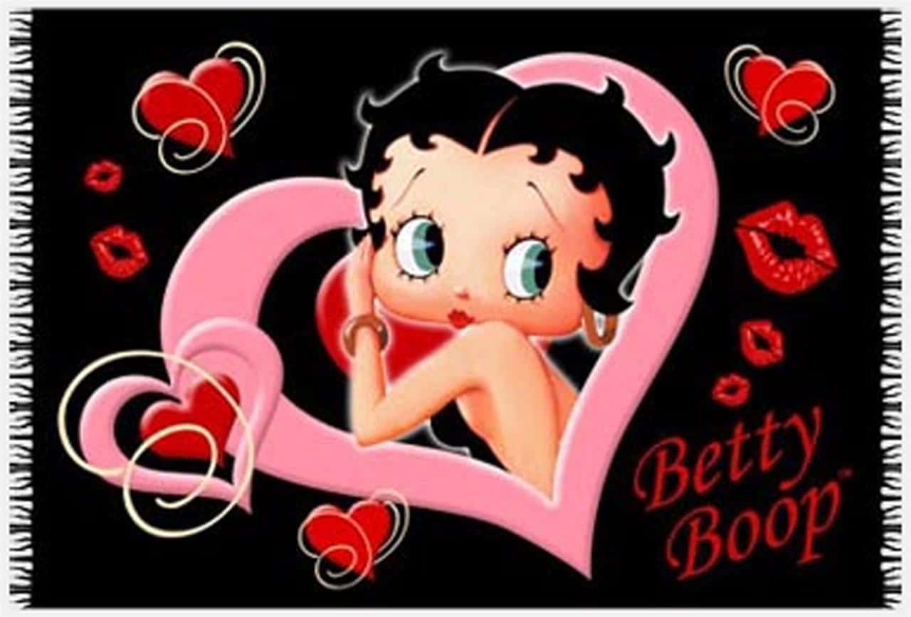 Celebrate The Holidays With Betty Boop Wallpaper