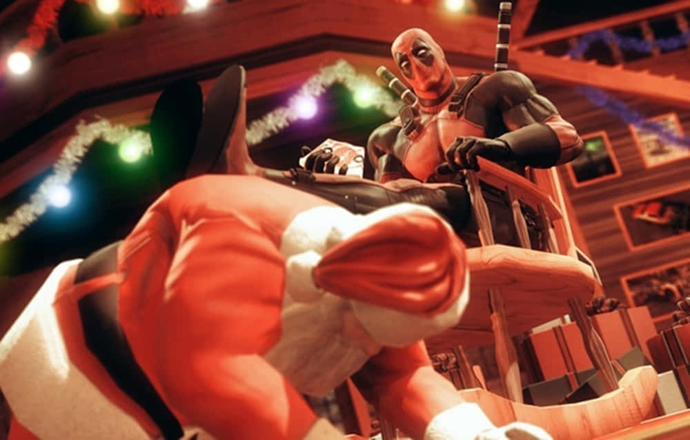 Celebrate The Holidays With Your Favorite Marvel Superheroes! Wallpaper