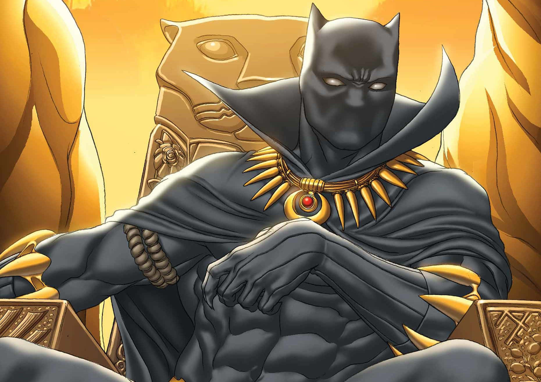 Celebrate The Power Of Wakanda With King T'challa Wallpaper