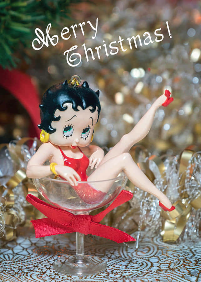 Celebrate The Season With Betty Boop! Wallpaper