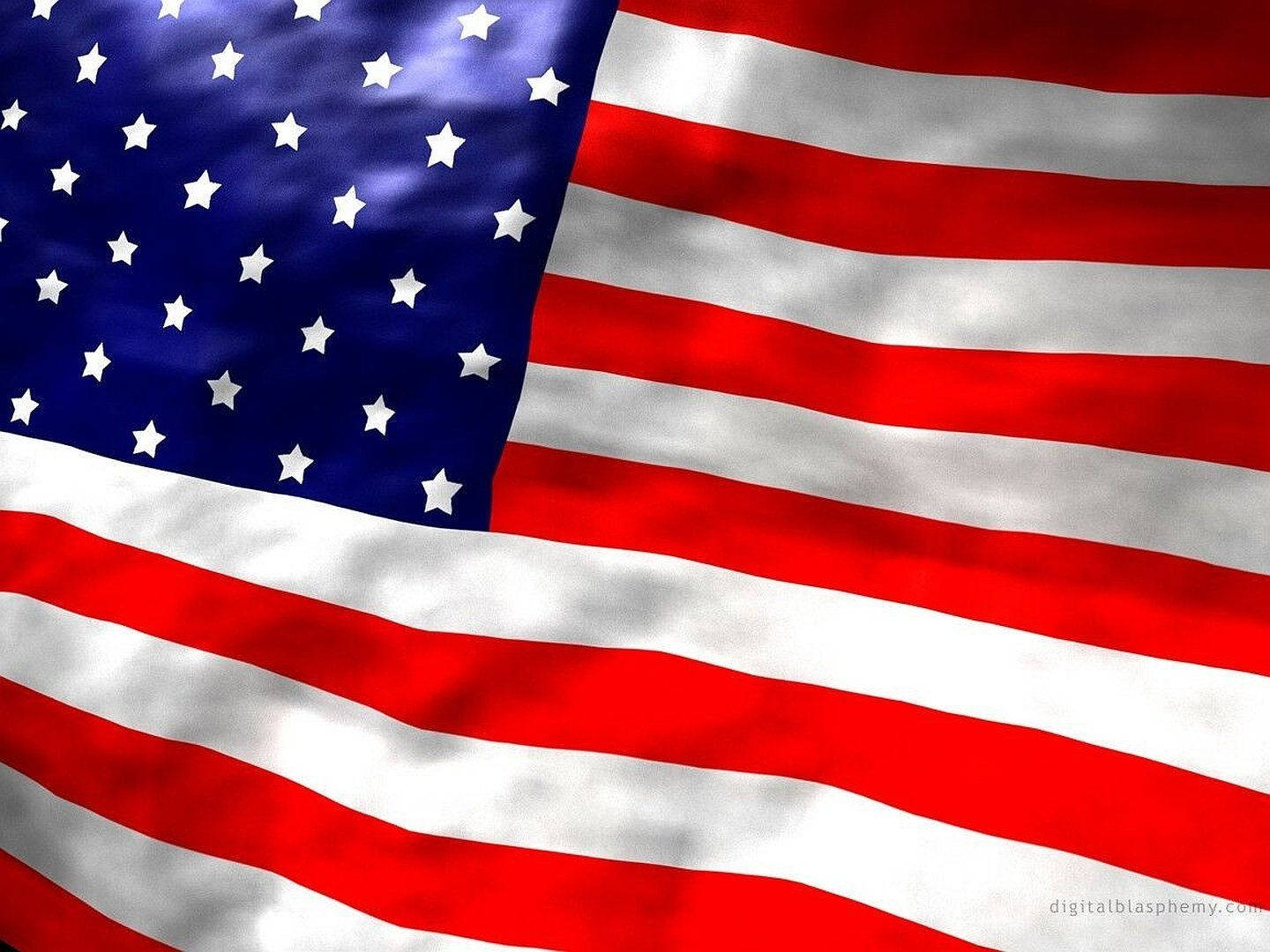 Celebrate The United States Of America With This Patriotic Flag Wallpaper