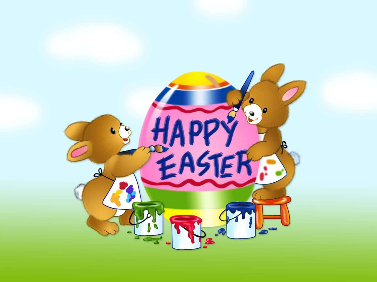 Celebrate This Easter With Cute And Happy Memories! Wallpaper