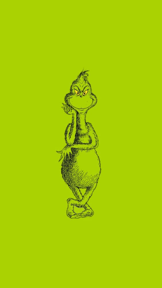 Celebrate This Holiday With The Grinch On Your Iphone Wallpaper