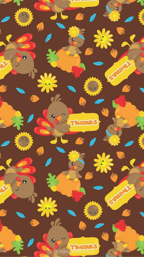 Celebrate This Thanksgiving With A Turkey Feast. Wallpaper