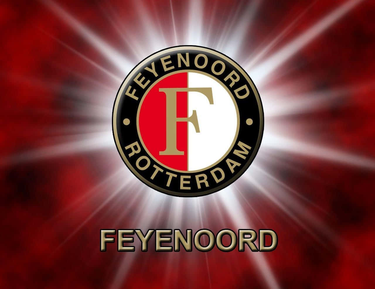 Celebrate With The Fans Of Feyenoord Wallpaper