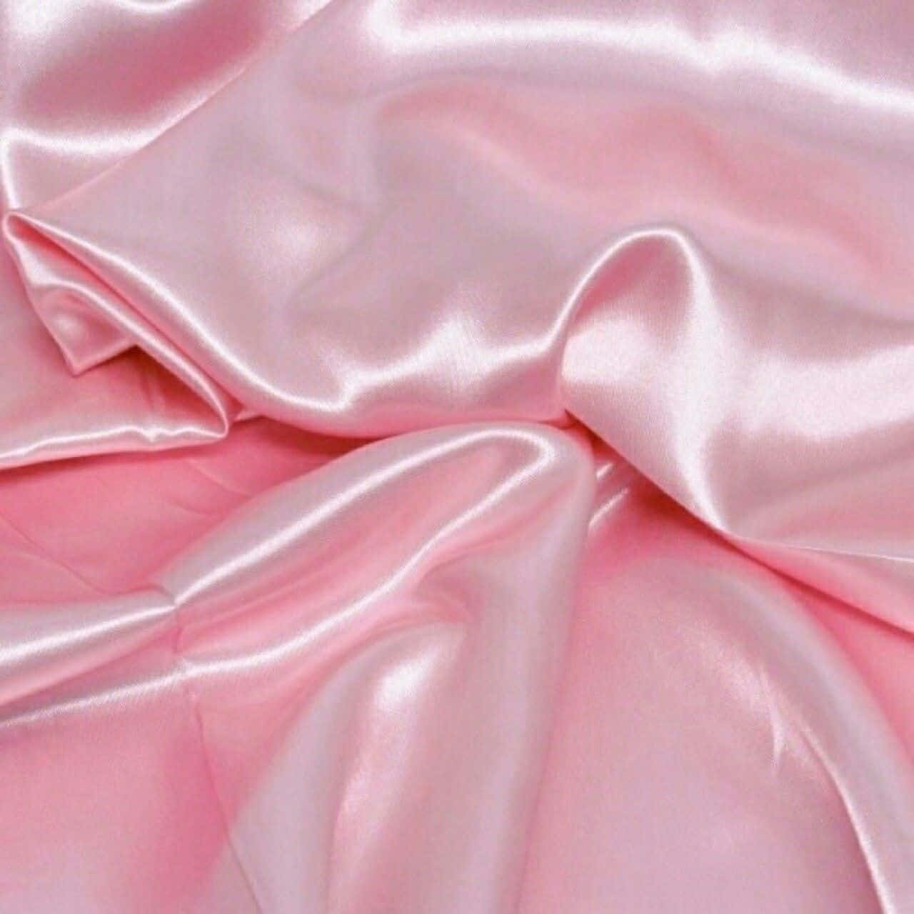 Celebrate Your Beauty In The Pure Luxury Of Pink Silk Wallpaper