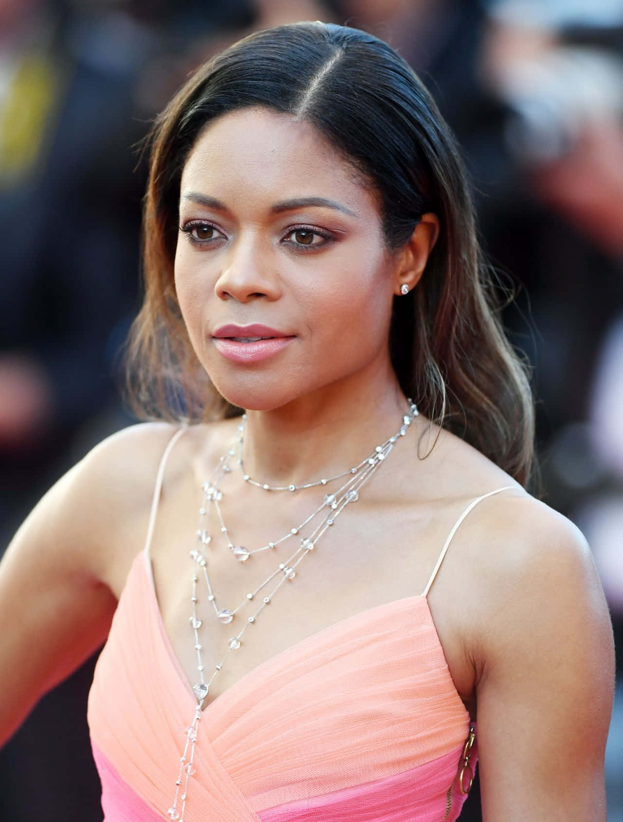 Celebrated Actress Naomie Harris Radiating Confidence Wallpaper