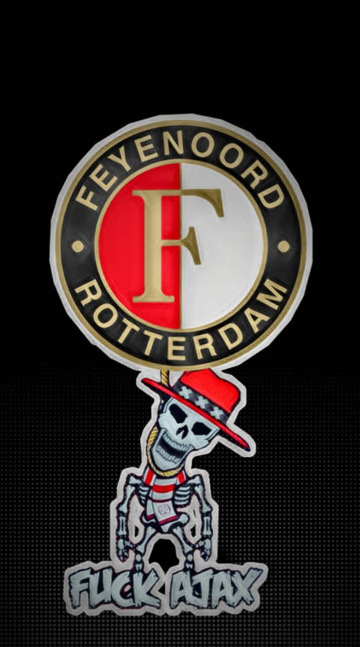 Celebrating Feyenoord's Historic Win Of Dutch Eredivisie Wallpaper