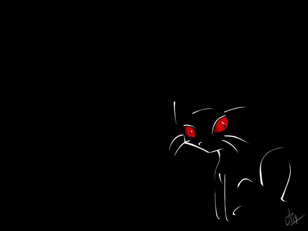 Celebrating Halloween With A Classic Black Cat Wallpaper