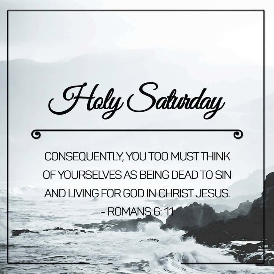 Celebrating Holy Saturday Wallpaper