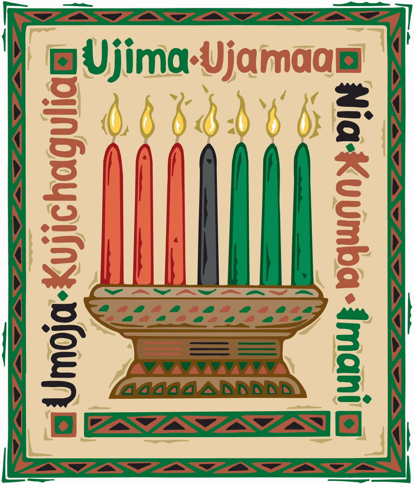 Celebrating The Spirit Of Kwanzaa Wallpaper