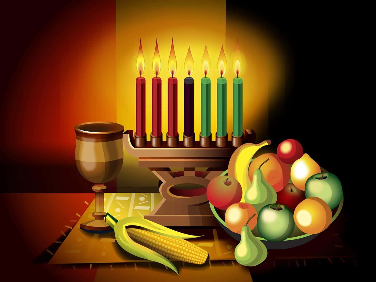 Celebrating Tradition: Happy Kwanzaa Wallpaper