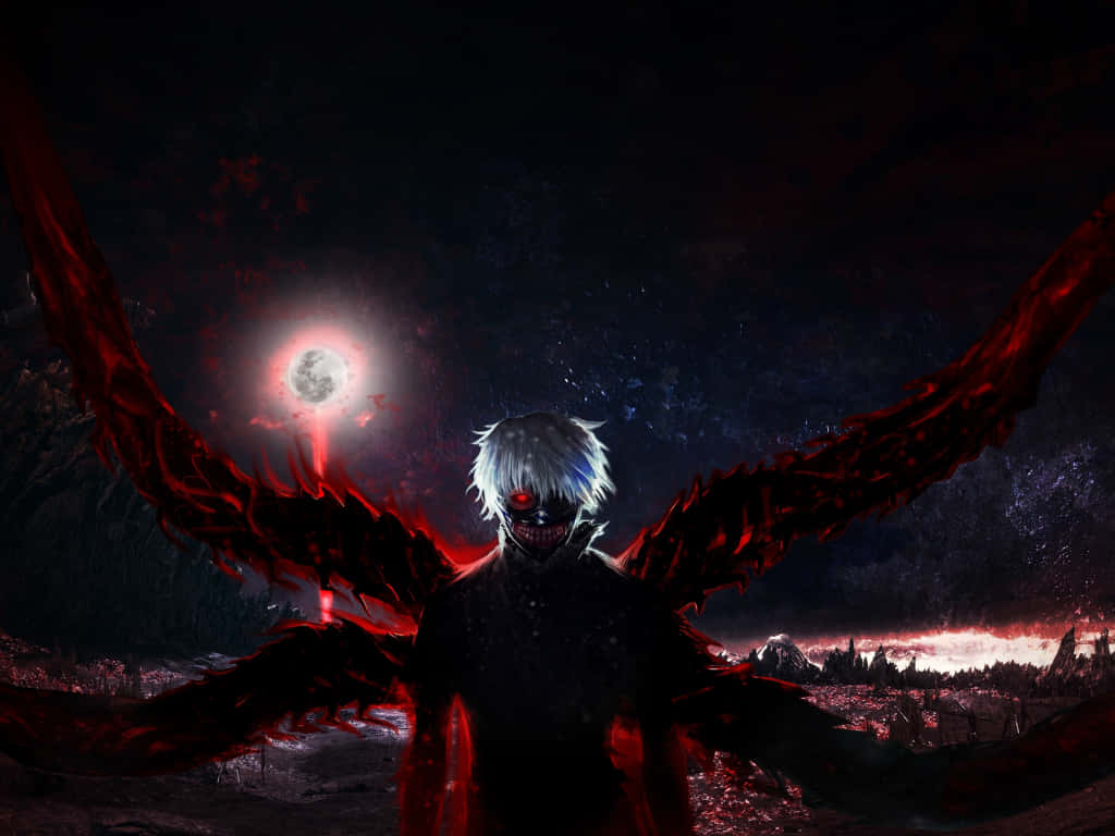 Centipede Form Ken Kaneki Tokyo Ghoul Anime Wallpaper