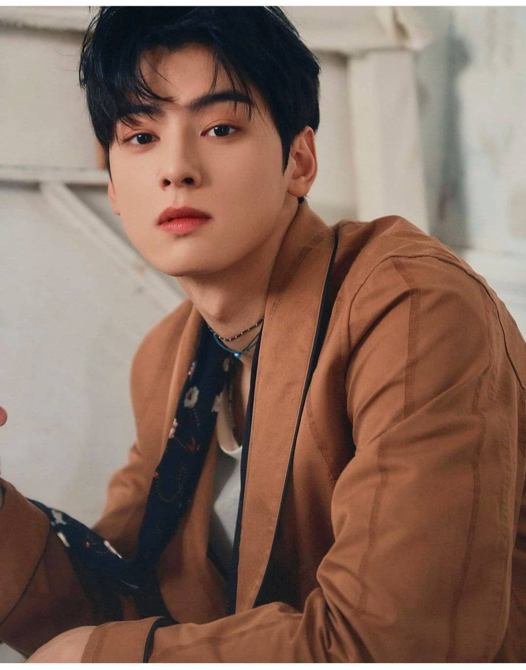 Cha Eunwoo Portrait Blazer Wallpaper