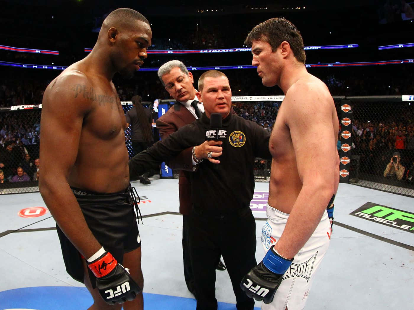 Chael Sonnen Defeat Against Jon Jones Wallpaper