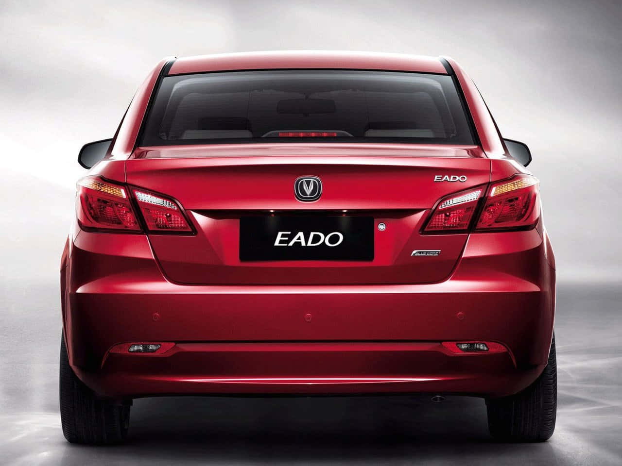 Changan Eado Red Rear View Wallpaper