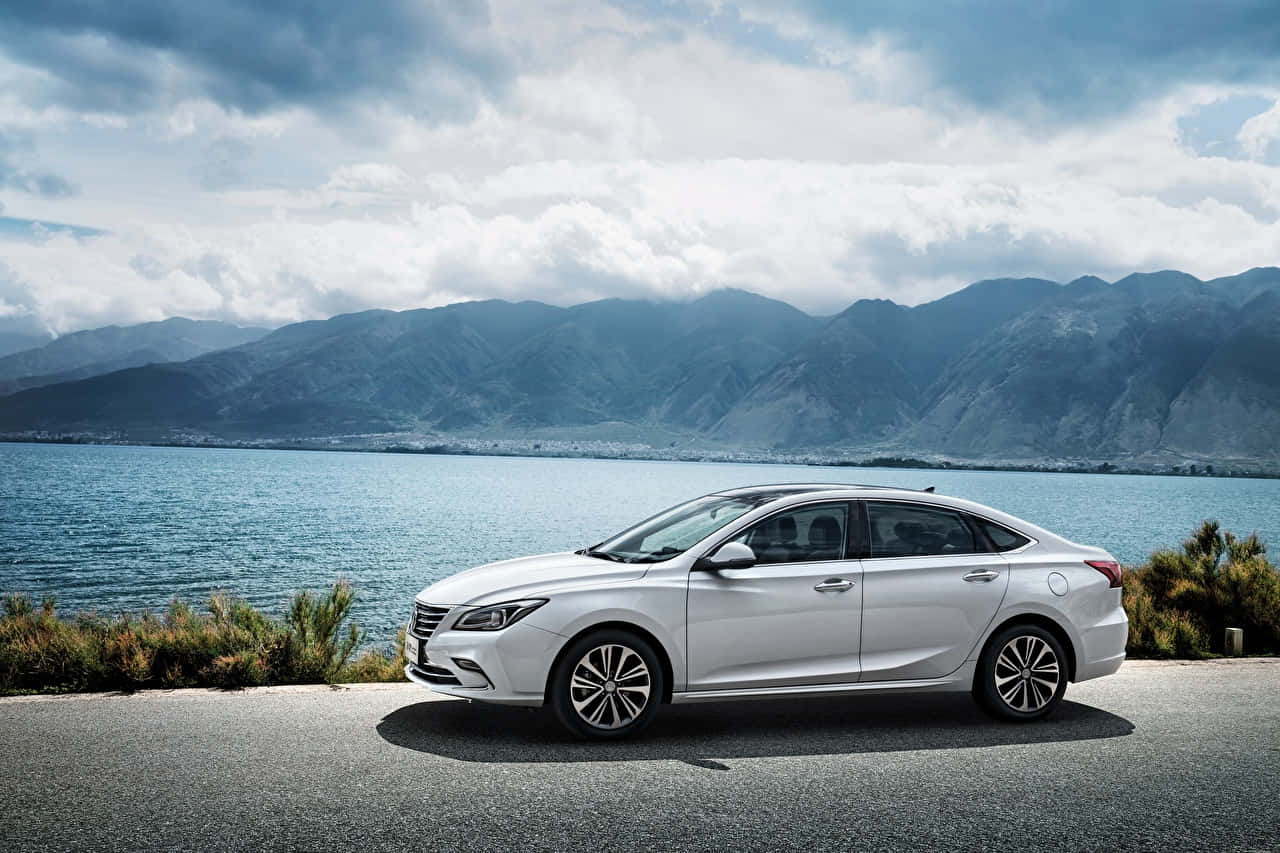 Changan Eado Sedan Seaside Wallpaper