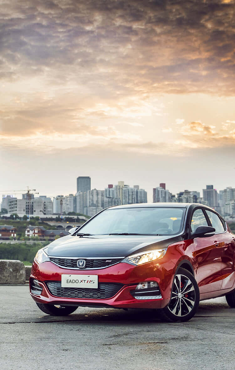 Changan Eado X T City Sunset Wallpaper