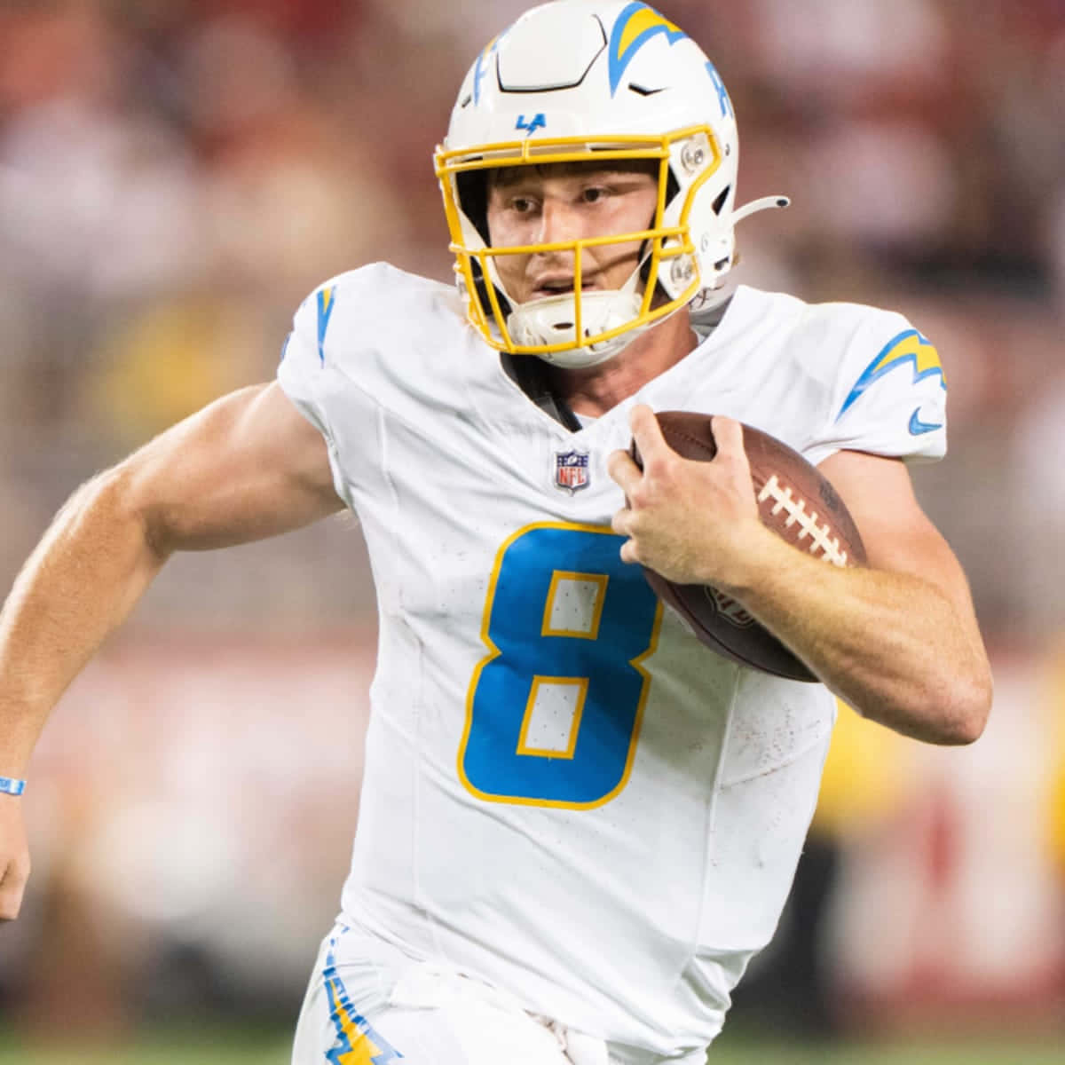 Chargers Quarterback Action Shot Wallpaper