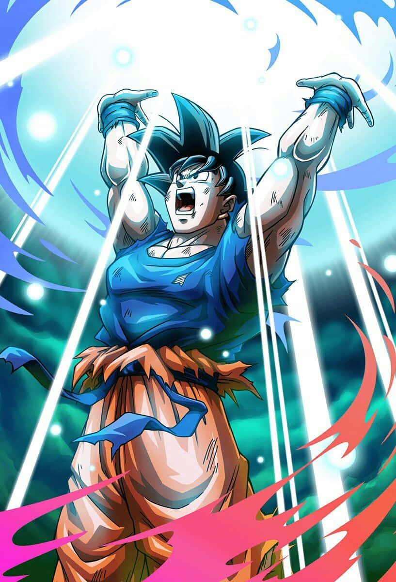 Charges Of Energy! Goku's Spirit Bomb Sword!