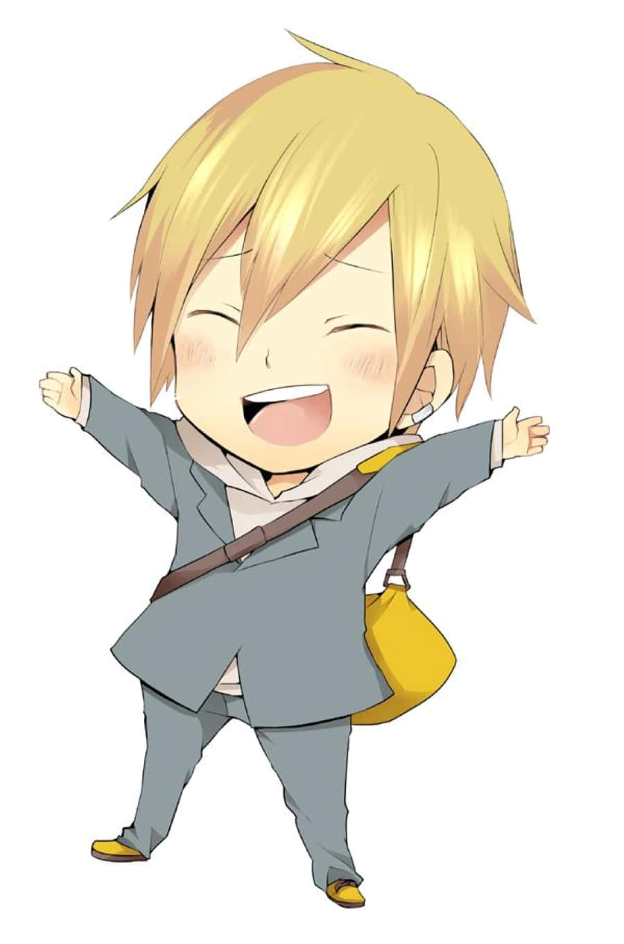 Charismatic Masaomi Kida Smiling Wallpaper