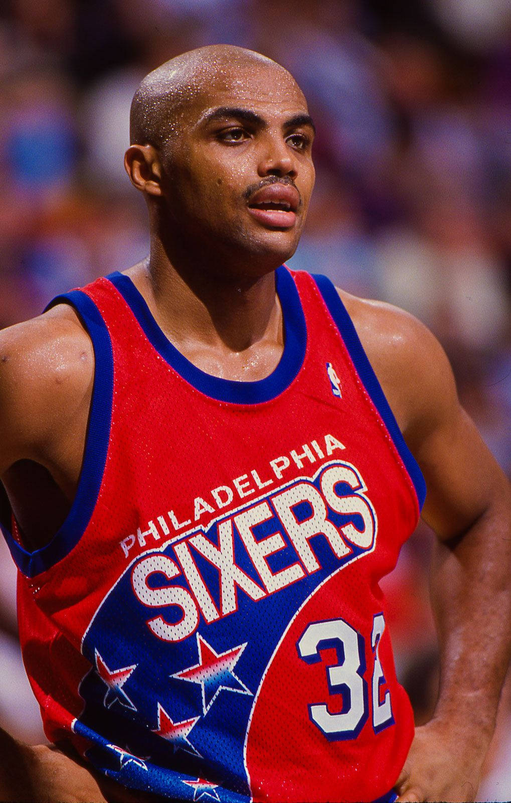 Charles Barkley Nba Philadelphia Sixers Basketball Wallpaper