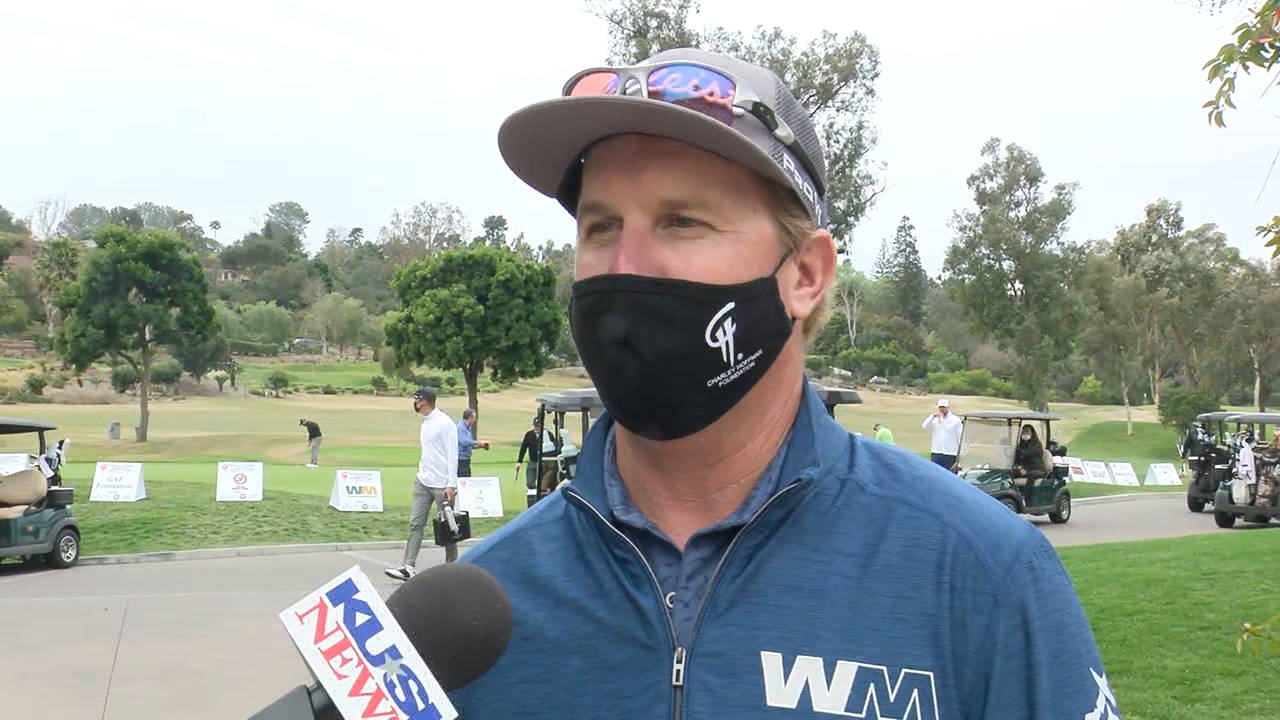 Charley Hoffman Wearing Black Mask Wallpaper